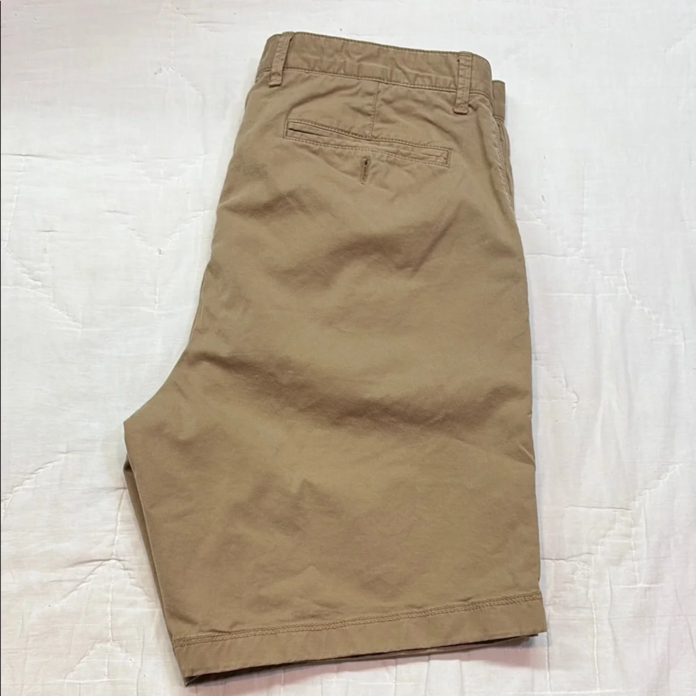 Michael Kors Men's Classic Fit‎ Chino Shorts Khaki Tan Stretch 8.5